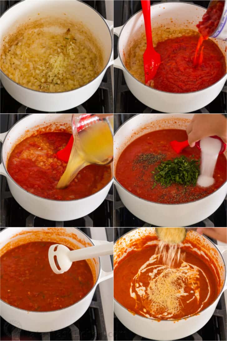 "How to Prepare the Finest Tomato Soup in Greater Quantities"