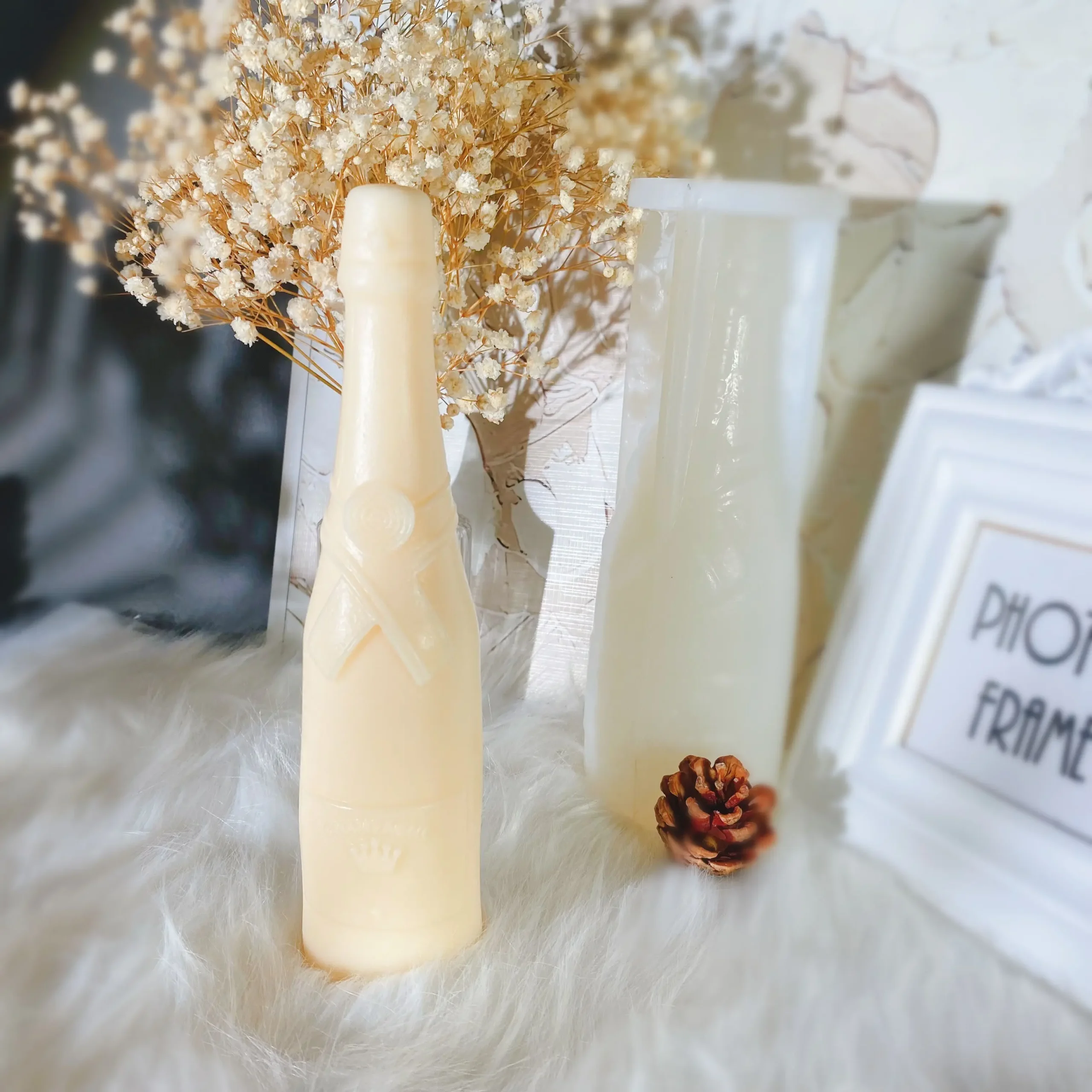 How to Make Ornamental Candle Bottles