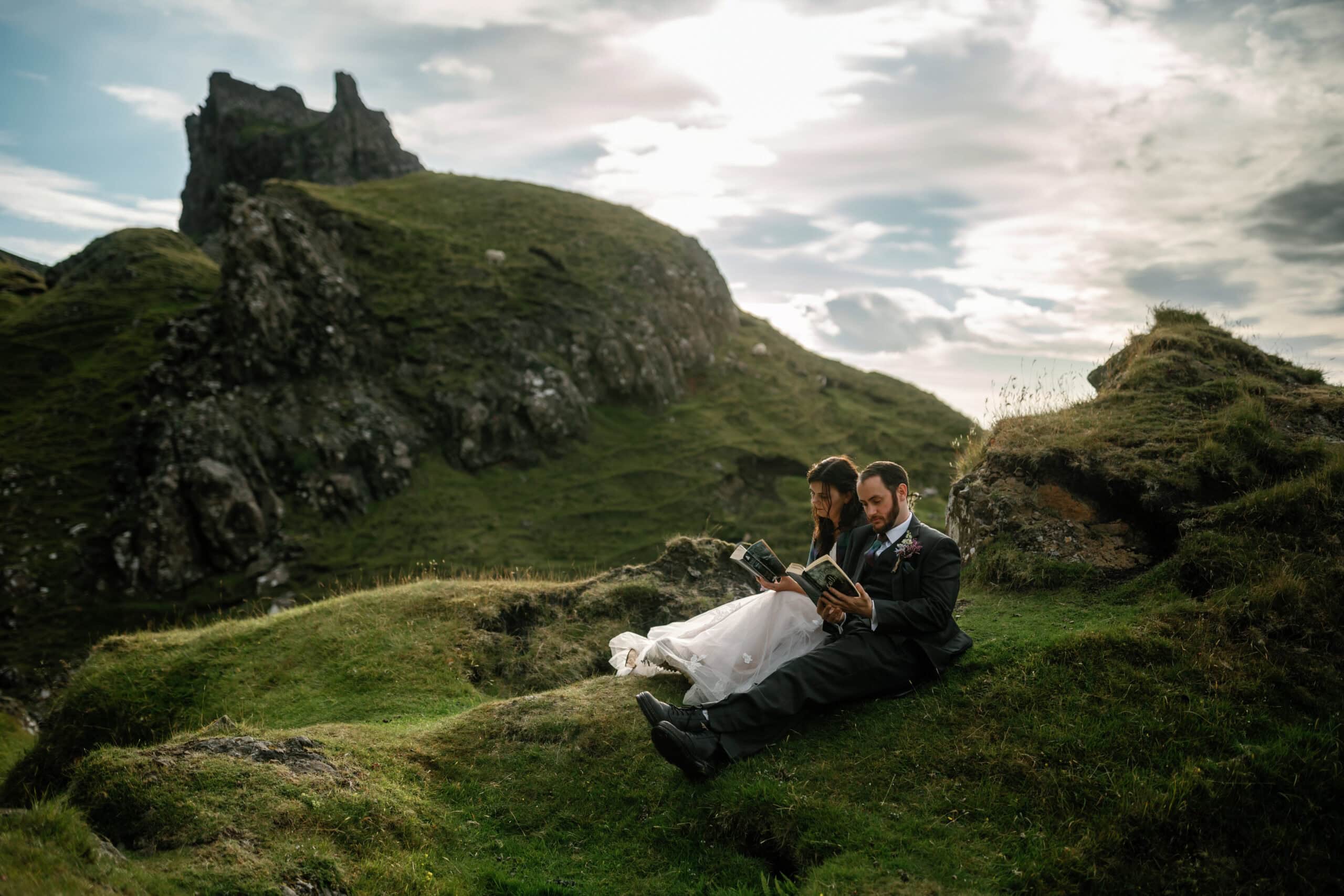 Couple Ties the Knot in the Alps with Sisters Present