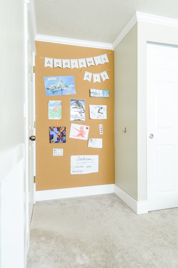 Step-by-Step Instructions for Setting Up a Corkboard Wall