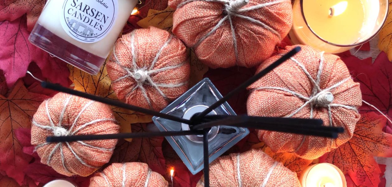 Cozy Fall Candle Range from UK Independent Small Enterprises