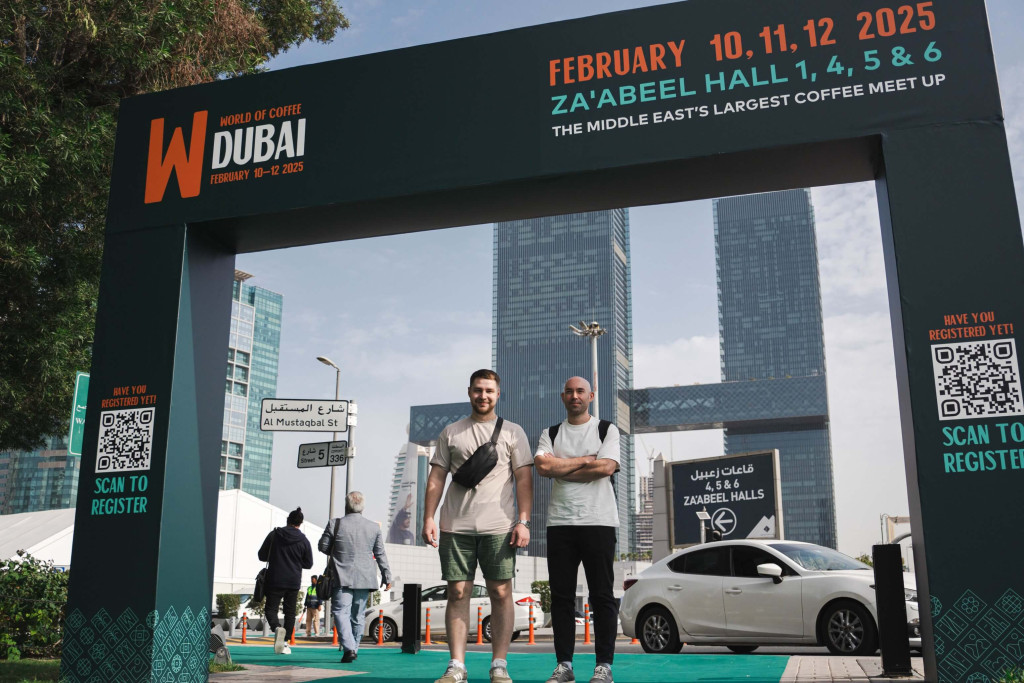 Participating in the World of Coffee Event in Dubai 2025