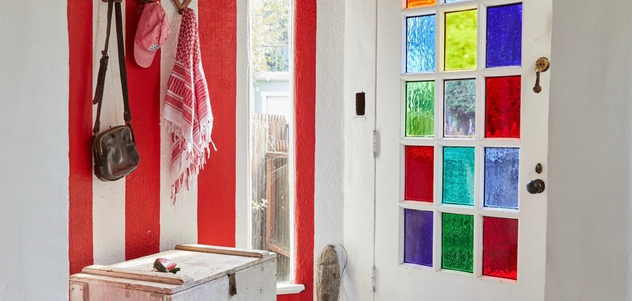 L.A. Home Featuring Lively Green Floors Sparks Audacious Interior Design