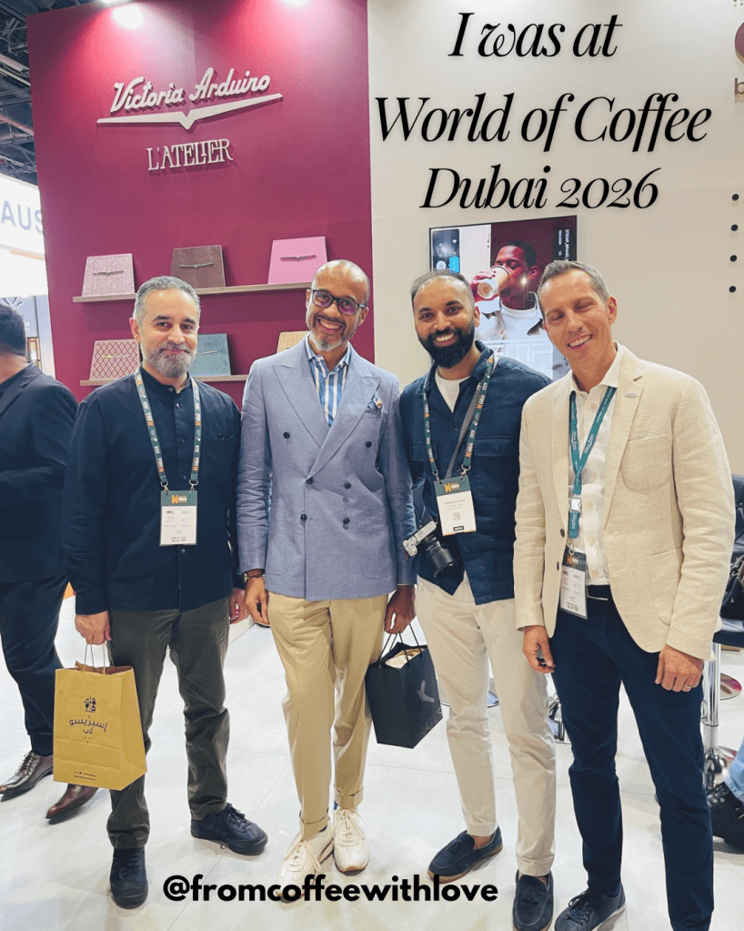 Participating in World of Coffee Dubai 2026