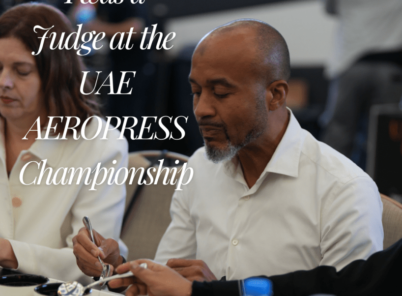 Evaluating Experience at the UAE AeroPress Championship