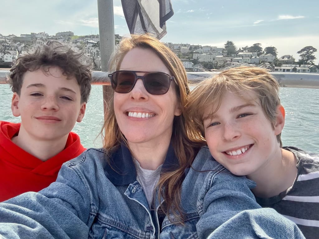 Son and Mother Travel to England