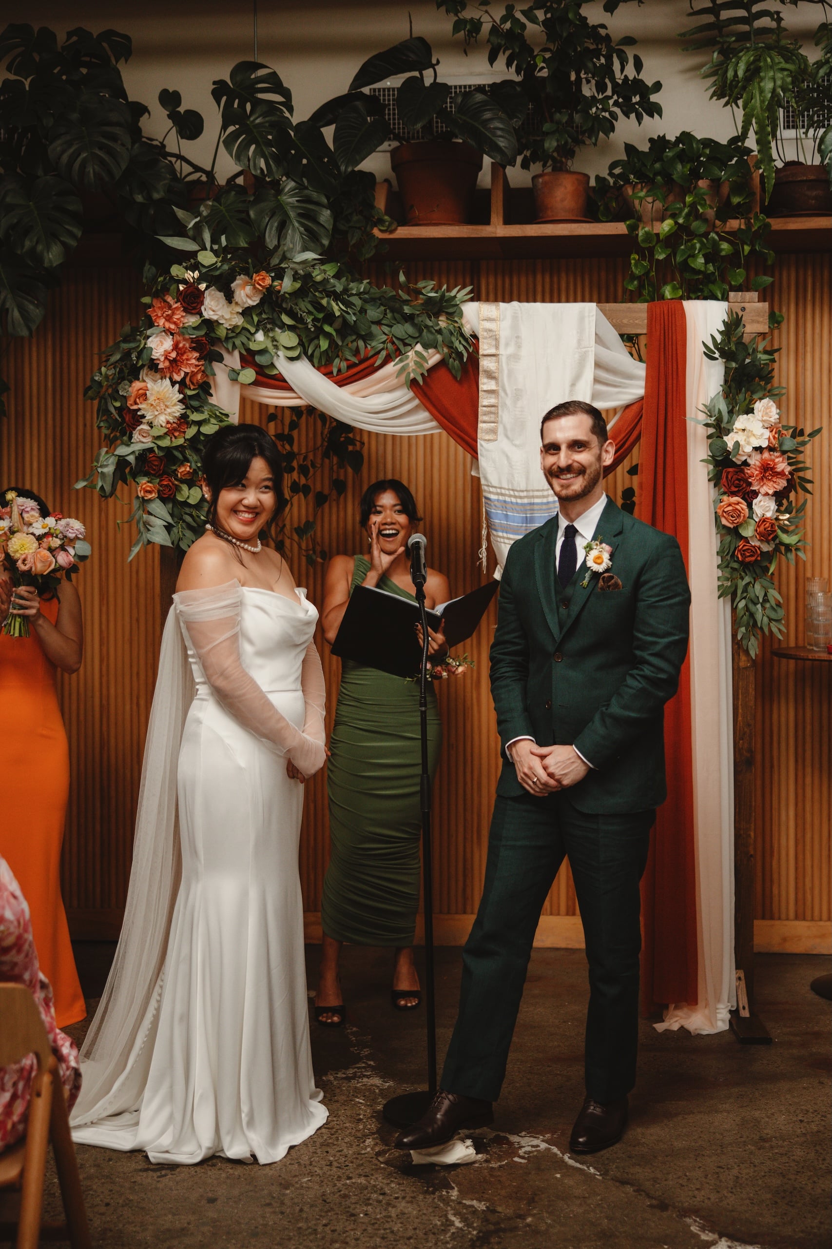Tiffany and Ben's Festive Nuptials in Brooklyn and Kuala Lumpur