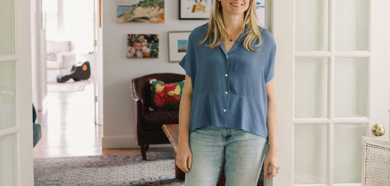 Grace Farris's Austin Residence Showcases a Wealth of Books, Games, and Family Artworks