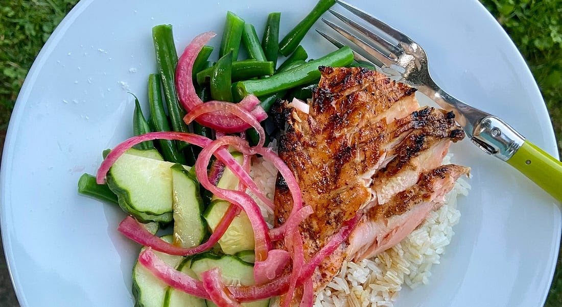 Maple-Soy Glazed Salmon Bowls