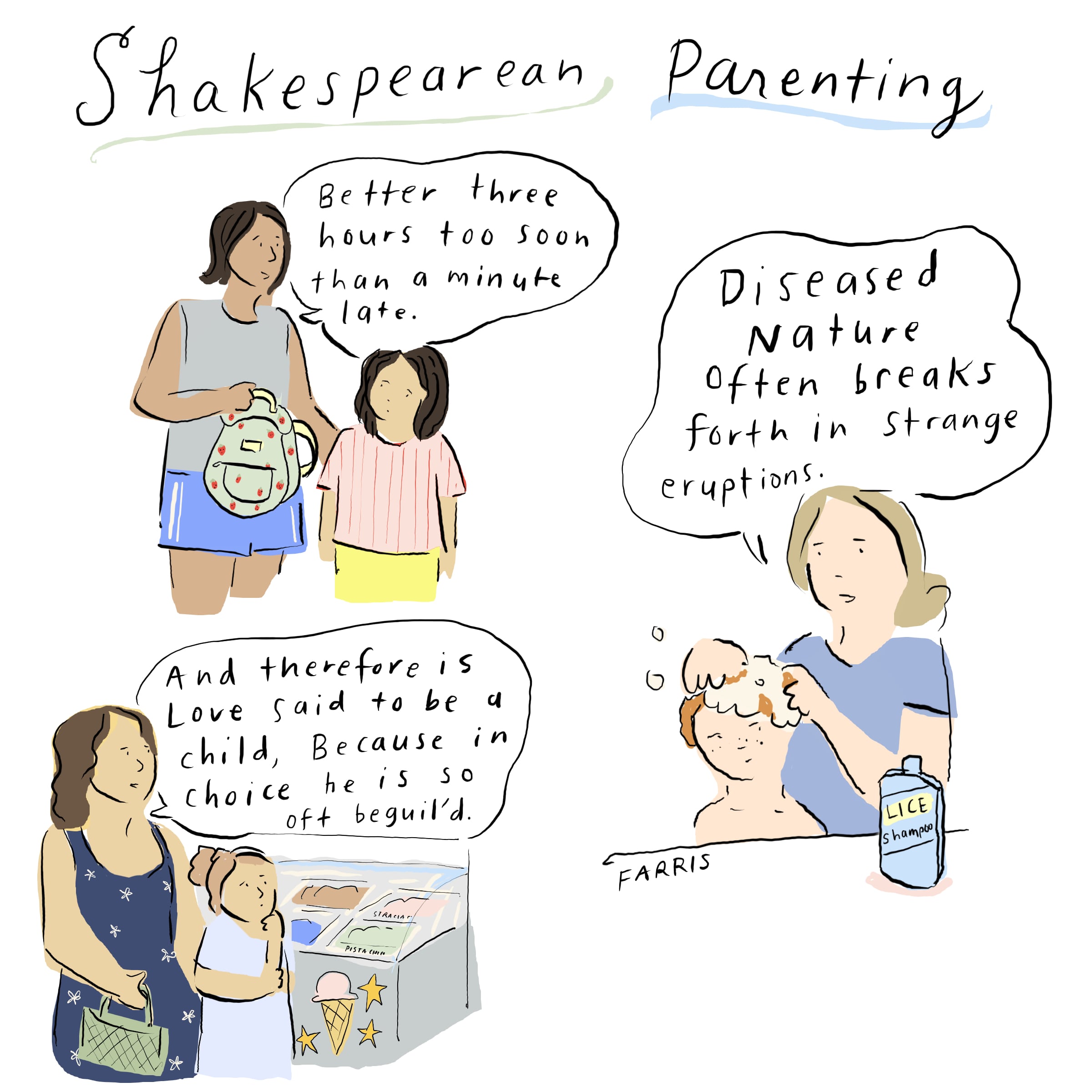 Parenting Methods Influenced by the Writings of Shakespeare