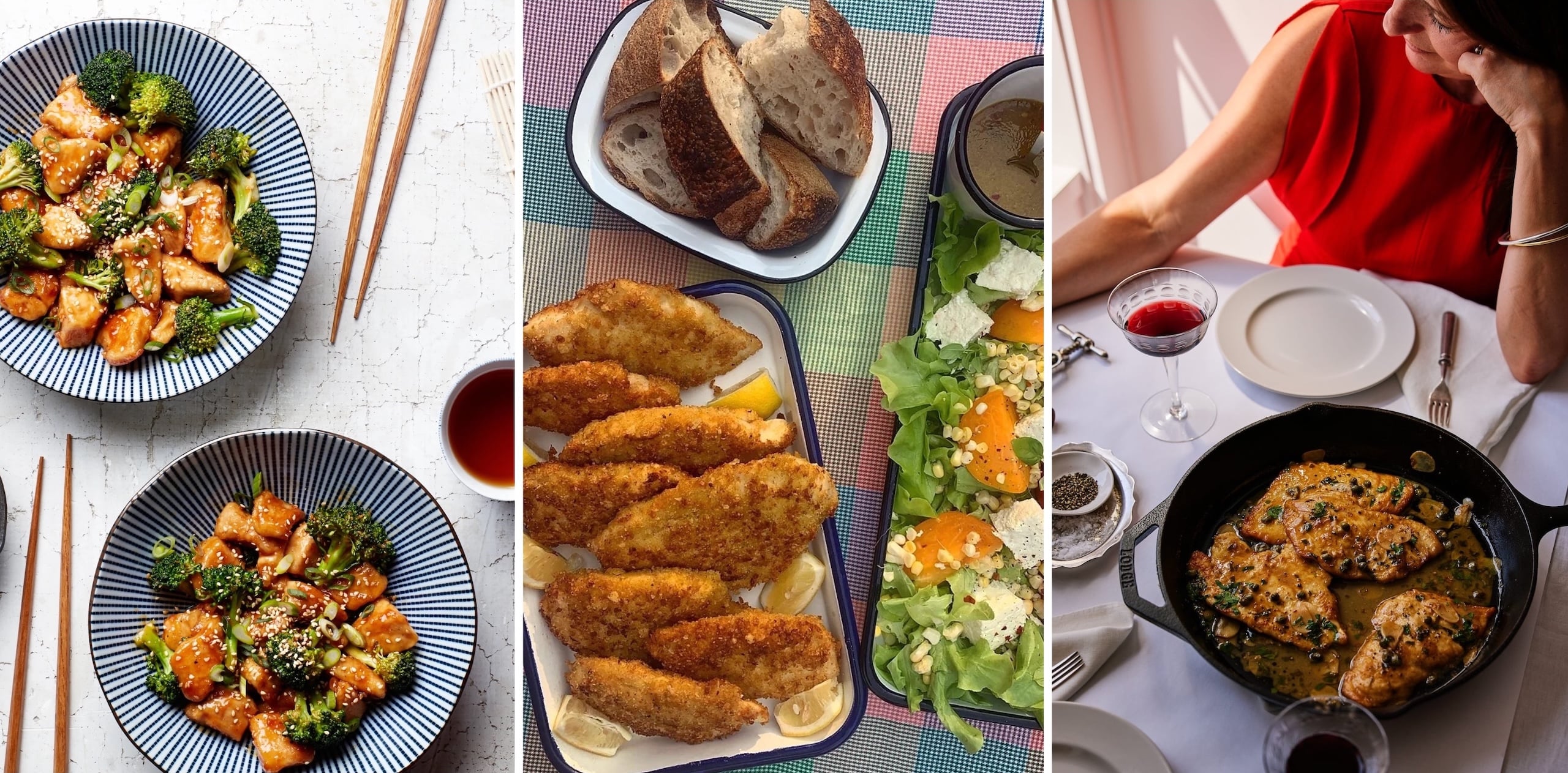 Three Well-Liked Recipes for Preparing Chicken Breast