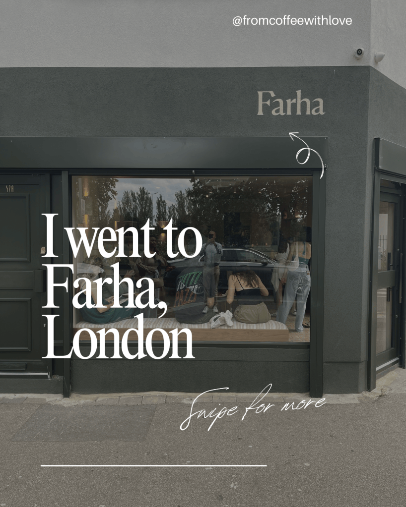 Visiting Farha in London